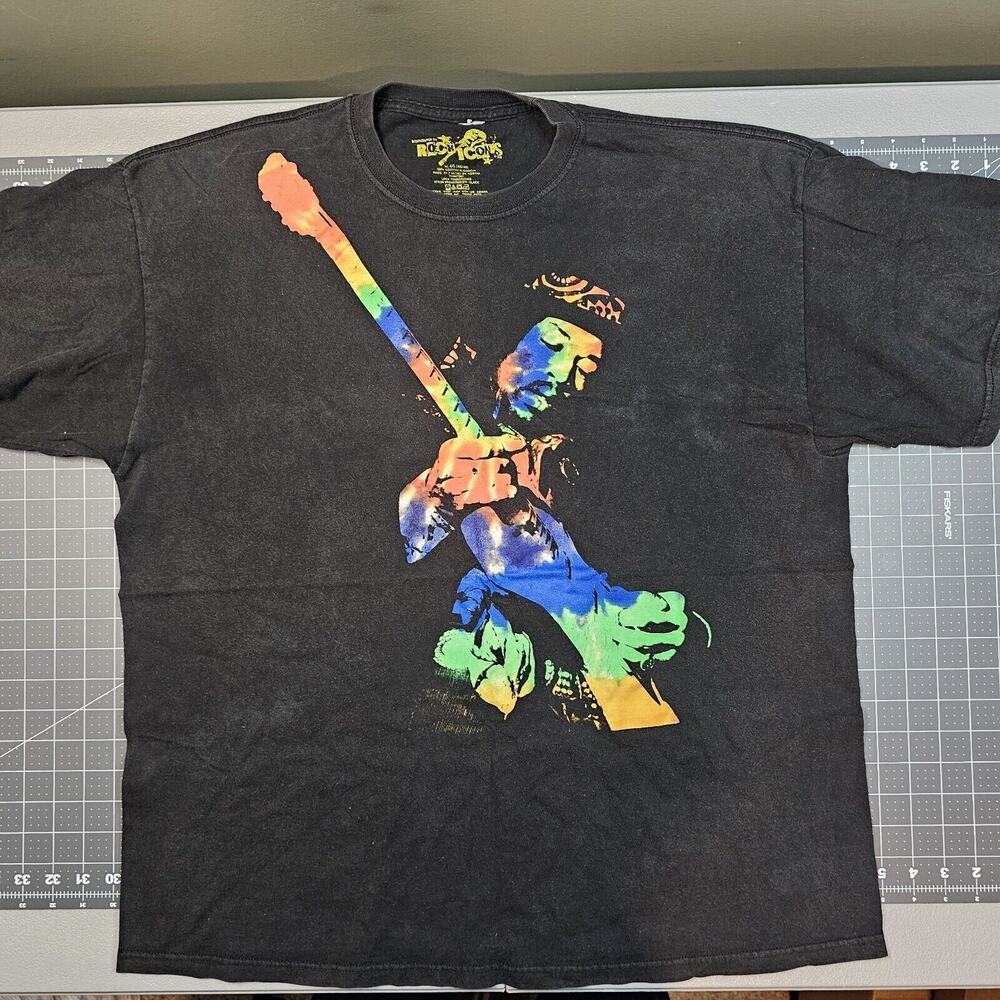 Jimi Hendrix Tshirt XL Music Band Guitar Y2K Streetwear Skater Grunge Retro 90s